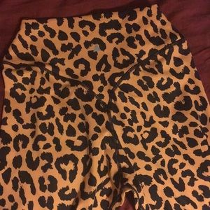 Exclusive BALANCE Cheetah Leggings Never Been Worn